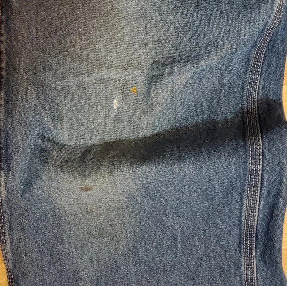 Carhartt FRB13 DNM‎ FR Flame Resistant Jeans Mens Size 36X34 Distressed Gorpcore - Picture 4 of 12